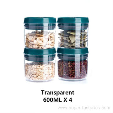 Plastic Kitchen and Pantry Organization Canisters